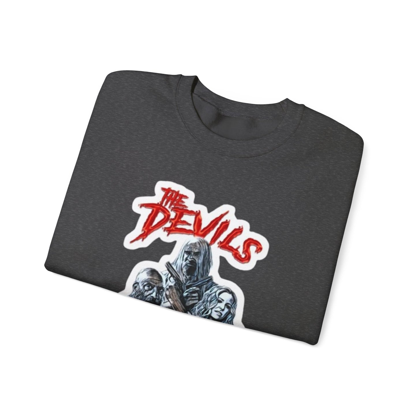 The Devils Rejects Horro Crewneck Sweatshirt, Cozy Unisex Pullover, 80s Vintage Style, Perfect for Halloween, Movie Lovers Gift, Casual Streetwear