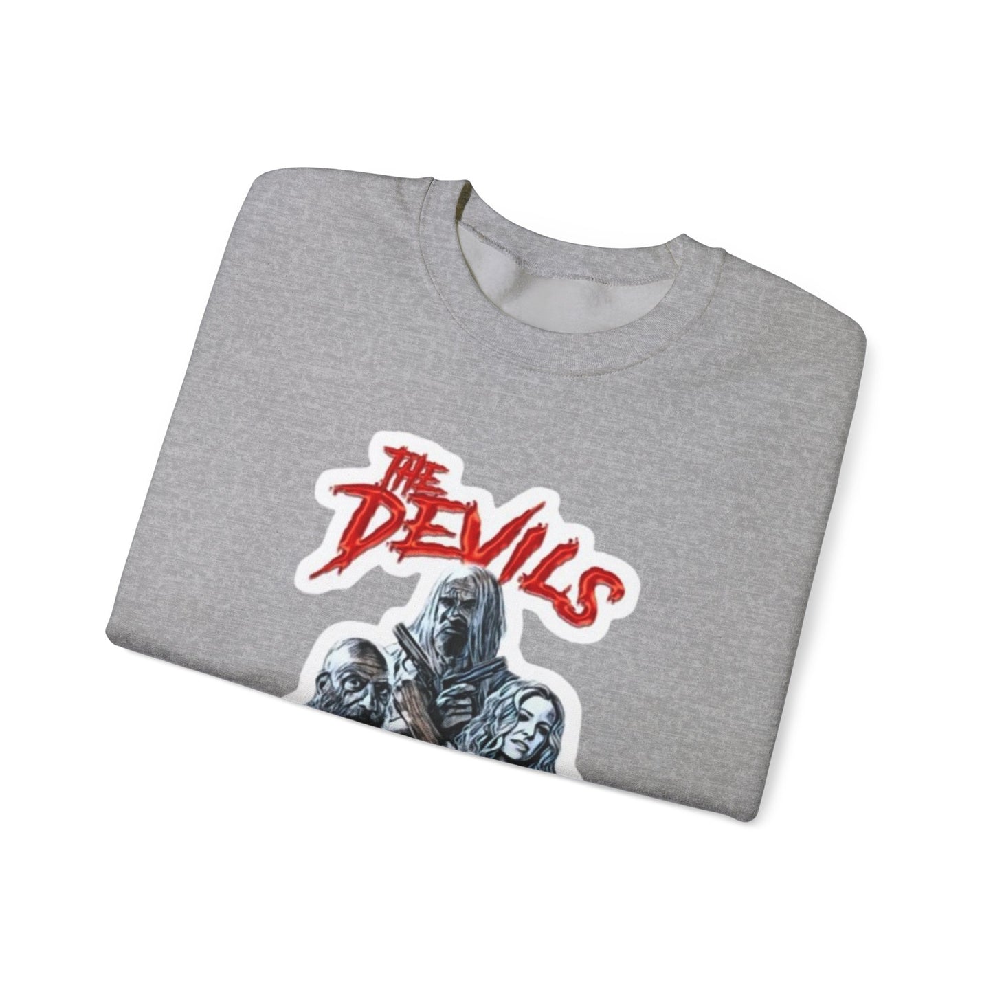 The Devils Rejects Horro Crewneck Sweatshirt, Cozy Unisex Pullover, 80s Vintage Style, Perfect for Halloween, Movie Lovers Gift, Casual Streetwear