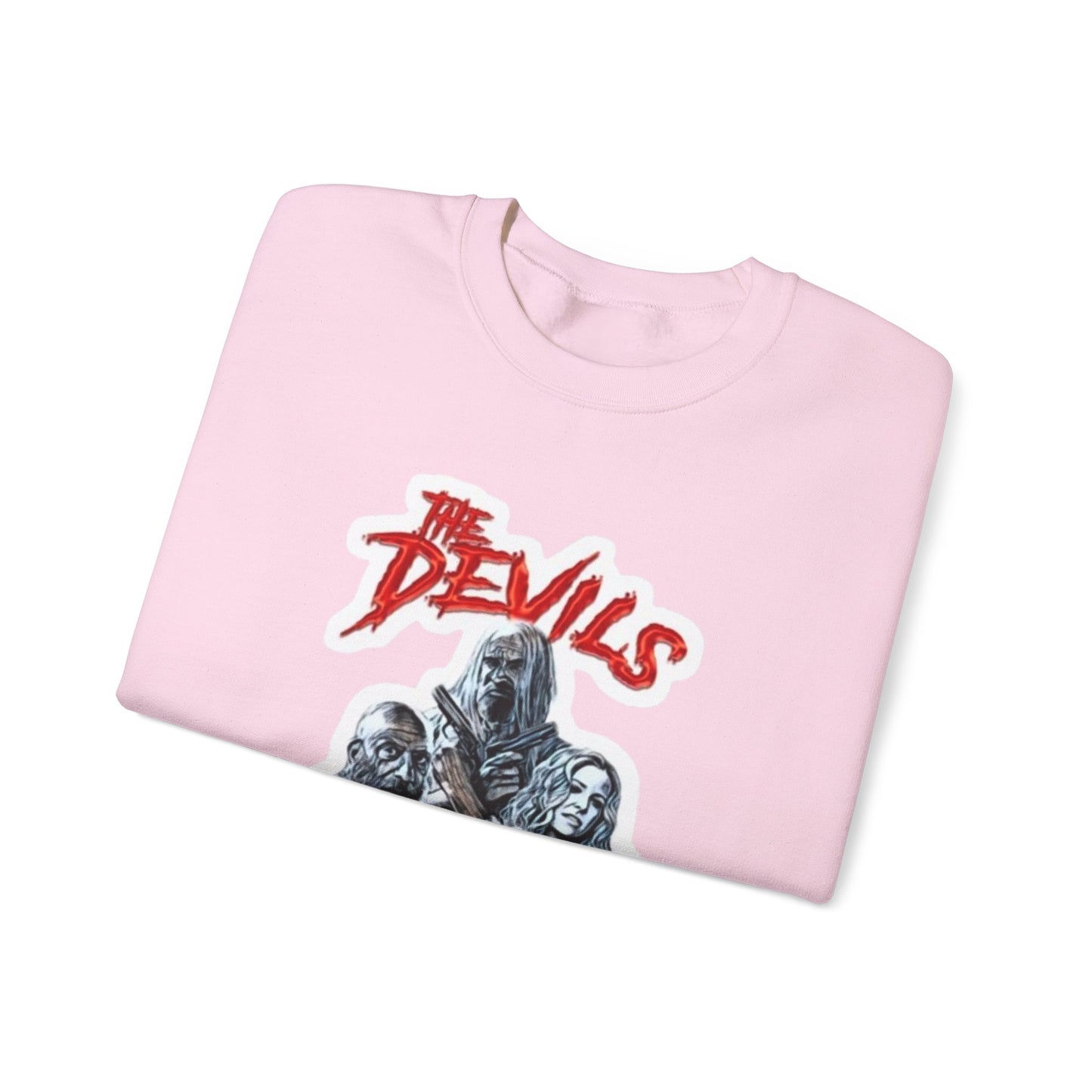 The Devils Rejects Horro Crewneck Sweatshirt, Cozy Unisex Pullover, 80s Vintage Style, Perfect for Halloween, Movie Lovers Gift, Casual Streetwear