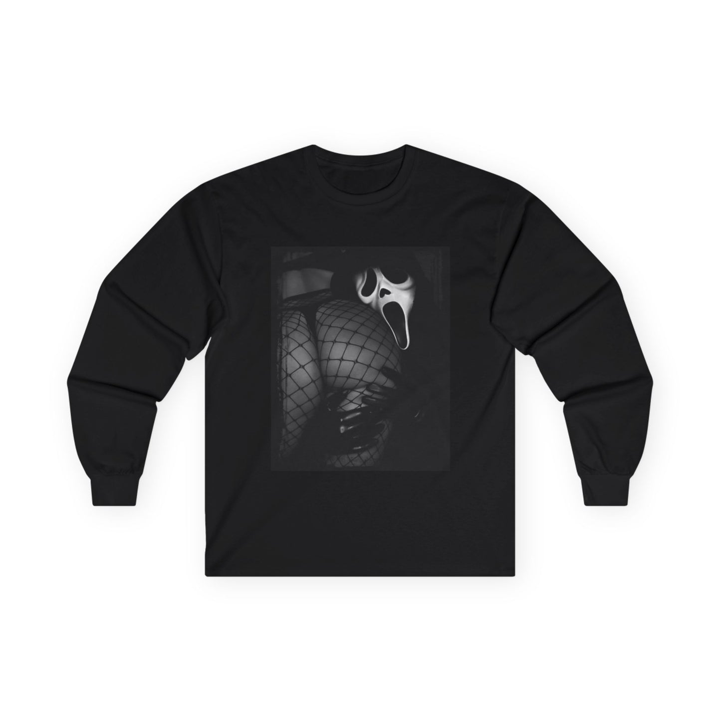 Scream Movie - Ghostface & Booty Unisex Ultra Cotton Long Sleeve Tee