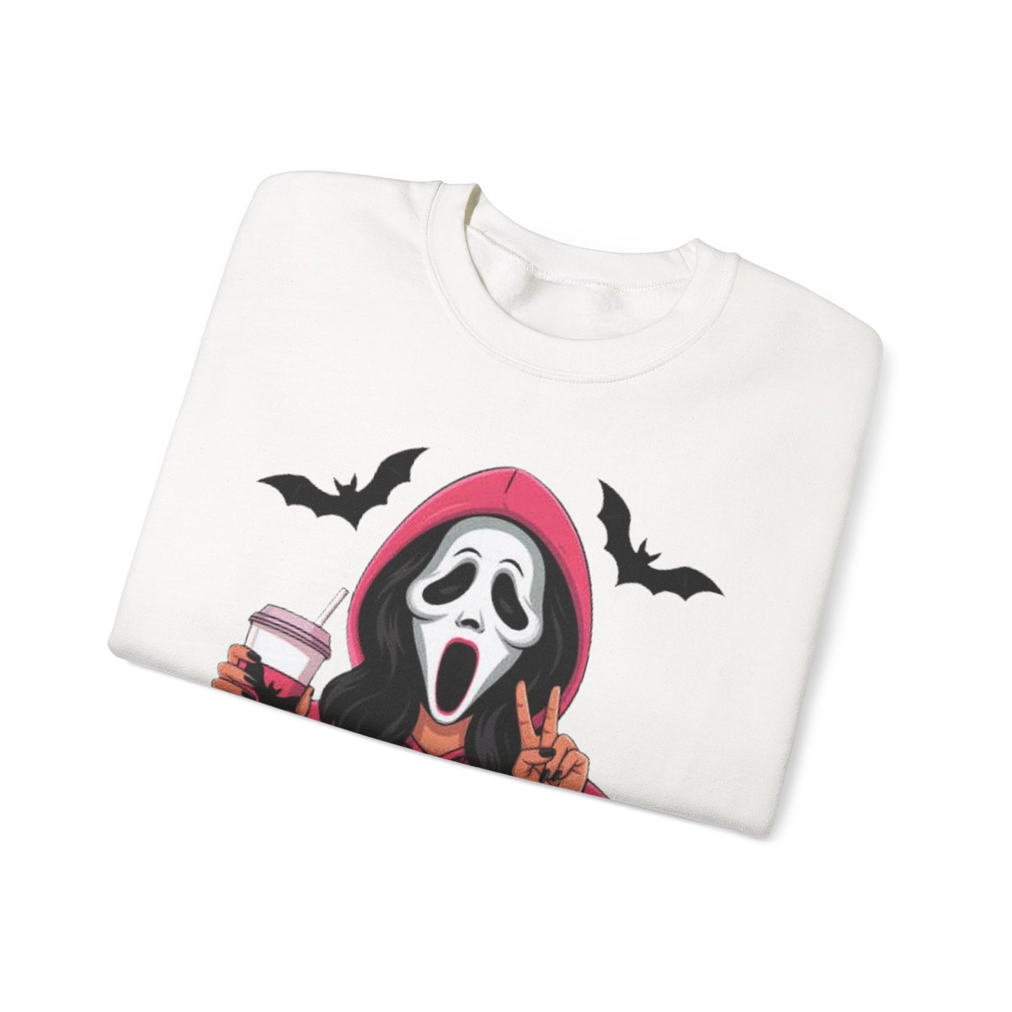 Scream Mama Sweatshirt, Cozy Halloween Top, Gift for Moms, Spooky Season Apparel, Horror Fan Clothing, Cute & Comfy Crewneck
