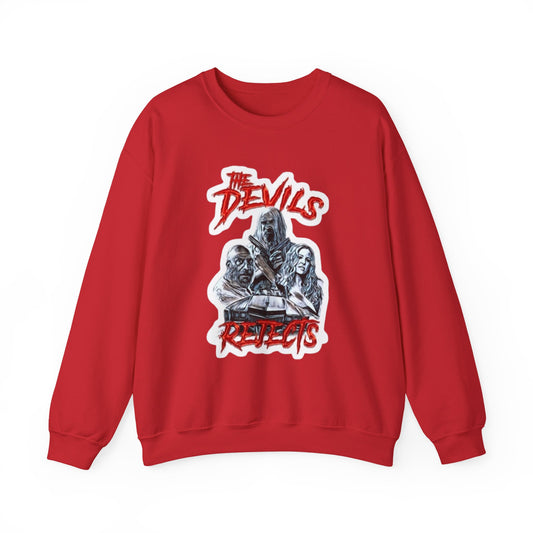 The Devils Rejects Horro Crewneck Sweatshirt, Cozy Unisex Pullover, 80s Vintage Style, Perfect for Halloween, Movie Lovers Gift, Casual Streetwear