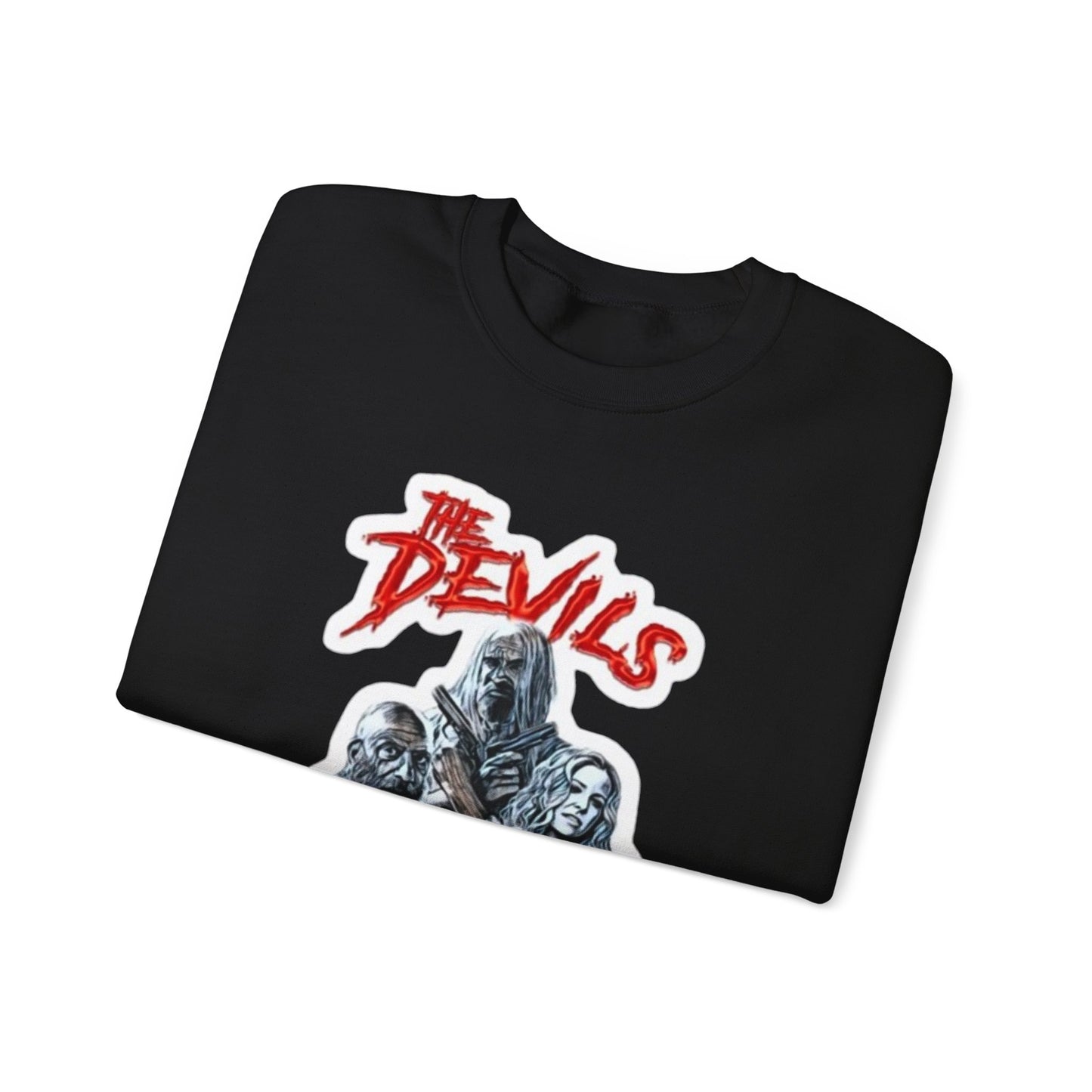 The Devils Rejects Horro Crewneck Sweatshirt, Cozy Unisex Pullover, 80s Vintage Style, Perfect for Halloween, Movie Lovers Gift, Casual Streetwear