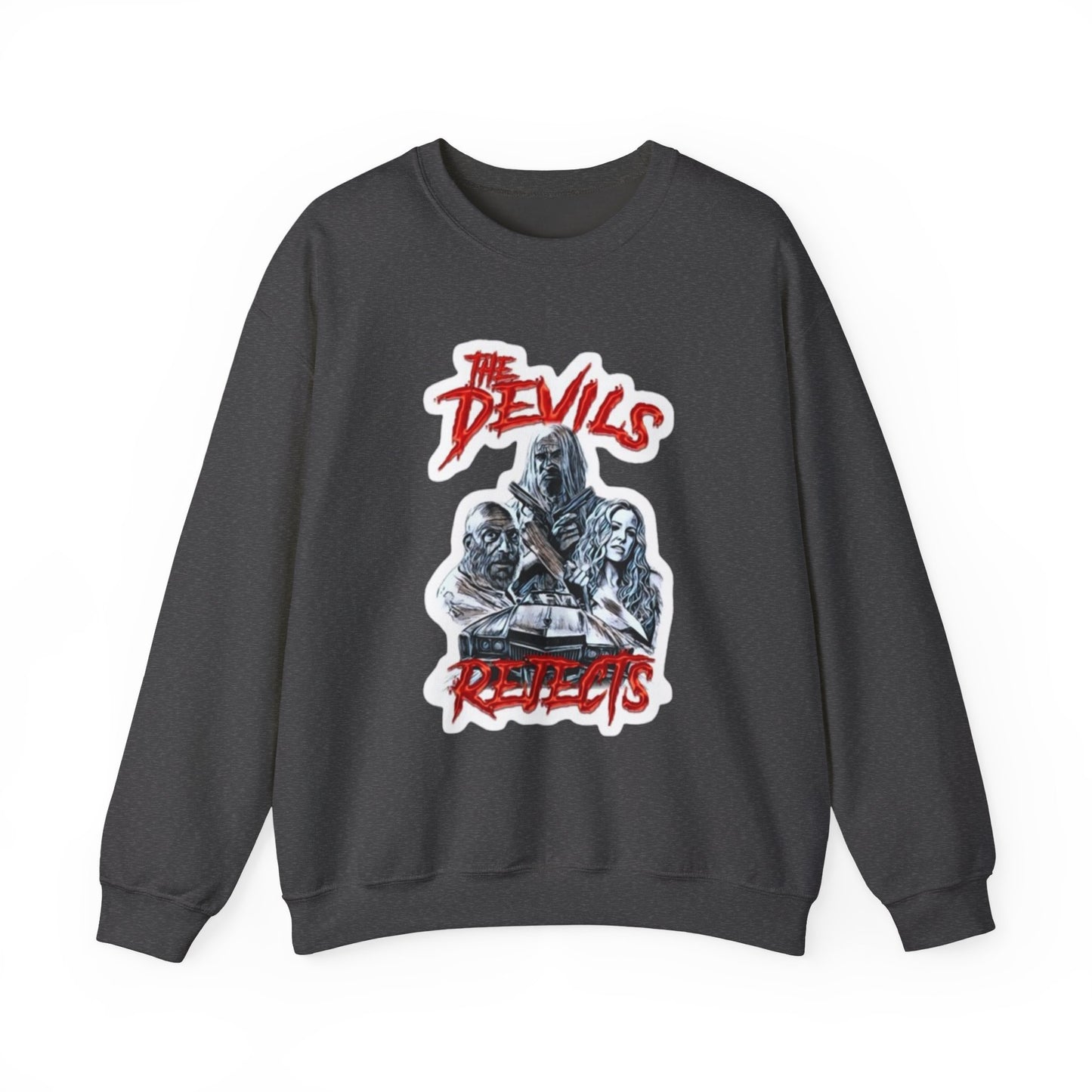 The Devils Rejects Horro Crewneck Sweatshirt, Cozy Unisex Pullover, 80s Vintage Style, Perfect for Halloween, Movie Lovers Gift, Casual Streetwear