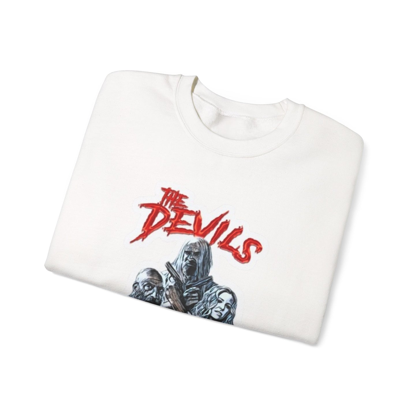 The Devils Rejects Horro Crewneck Sweatshirt, Cozy Unisex Pullover, 80s Vintage Style, Perfect for Halloween, Movie Lovers Gift, Casual Streetwear